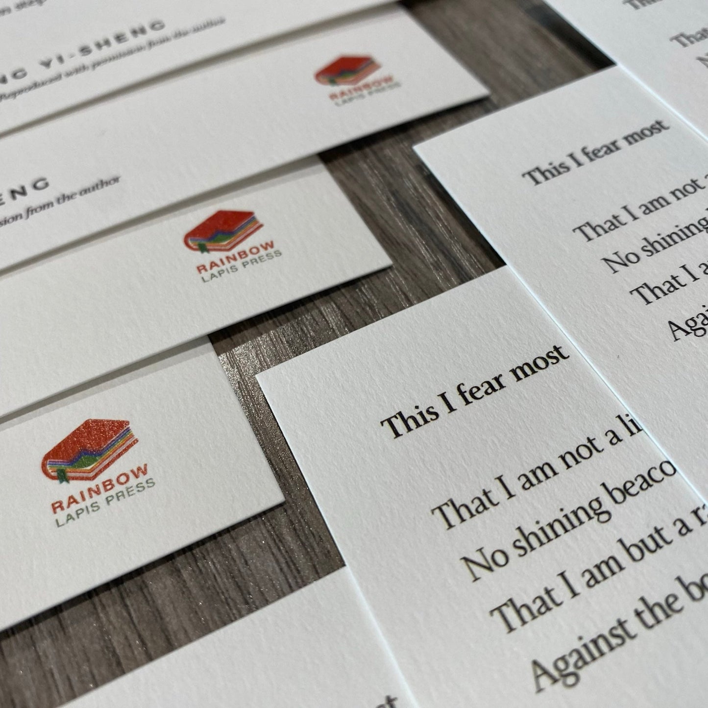 Queer Poetry Postcards (A6 size)