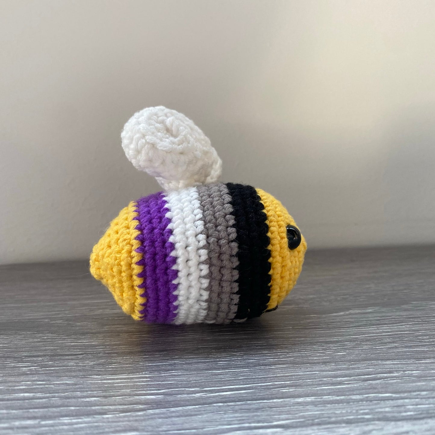 Crochet Pride Bees