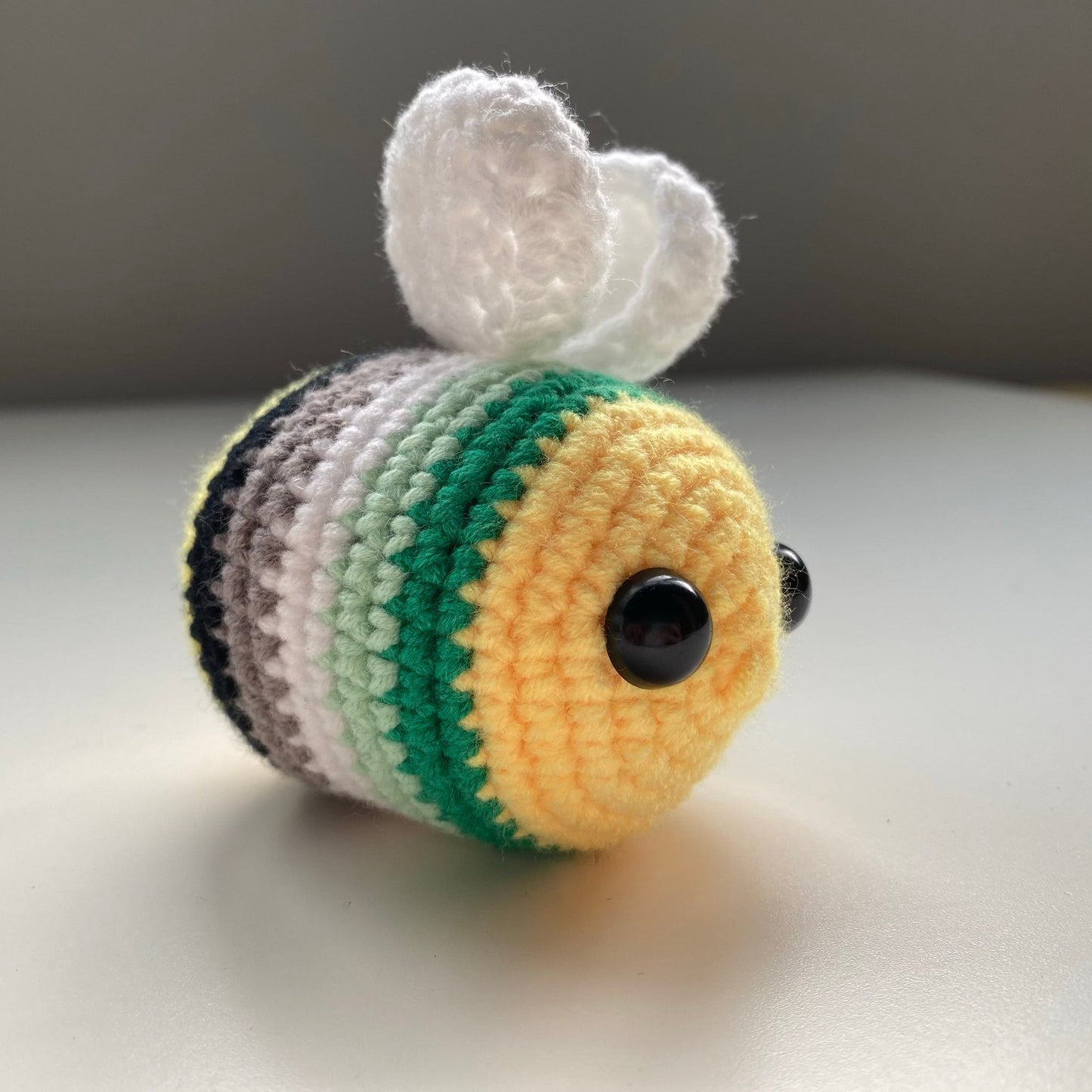 Crochet Pride Bees