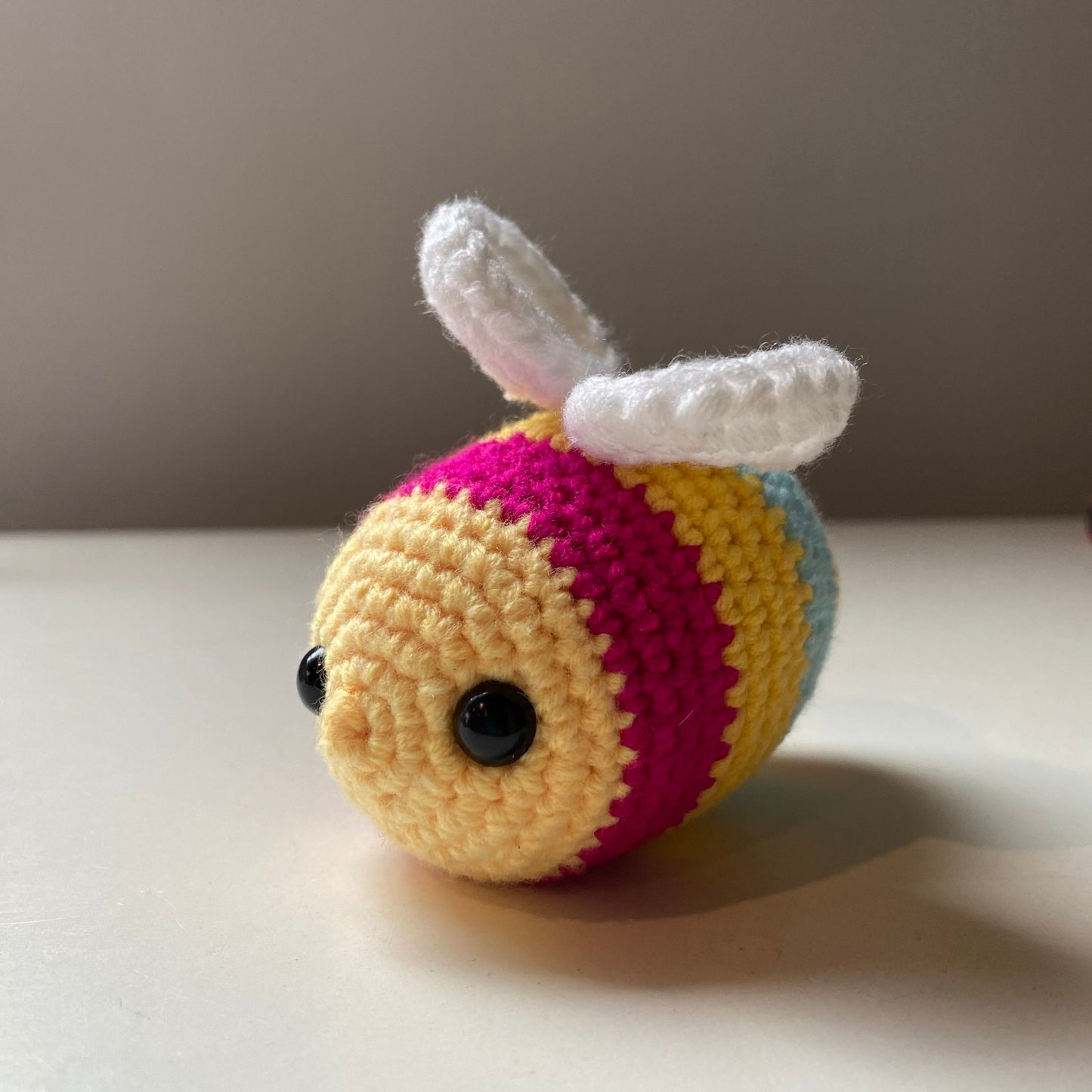 Crochet Pride Bees