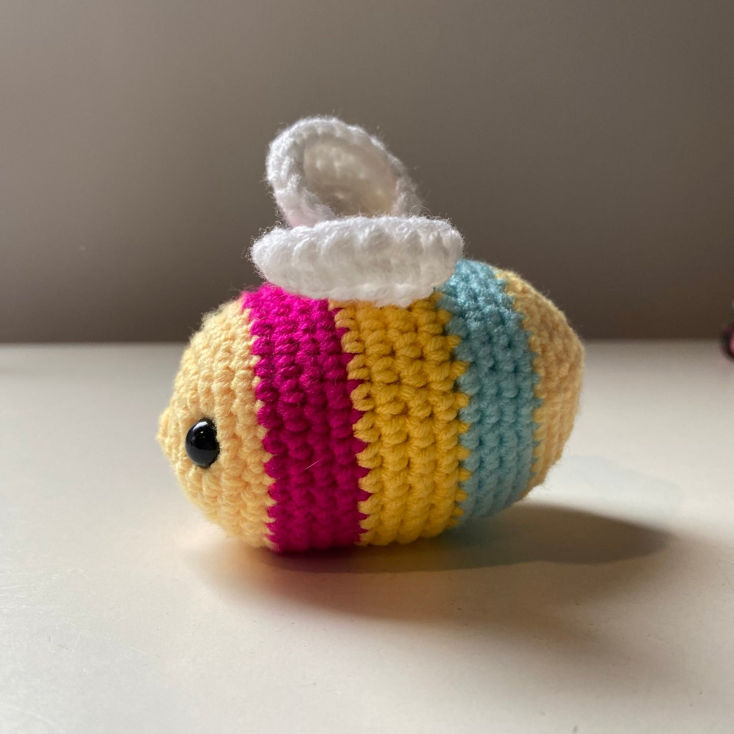 Crochet Pride Bees