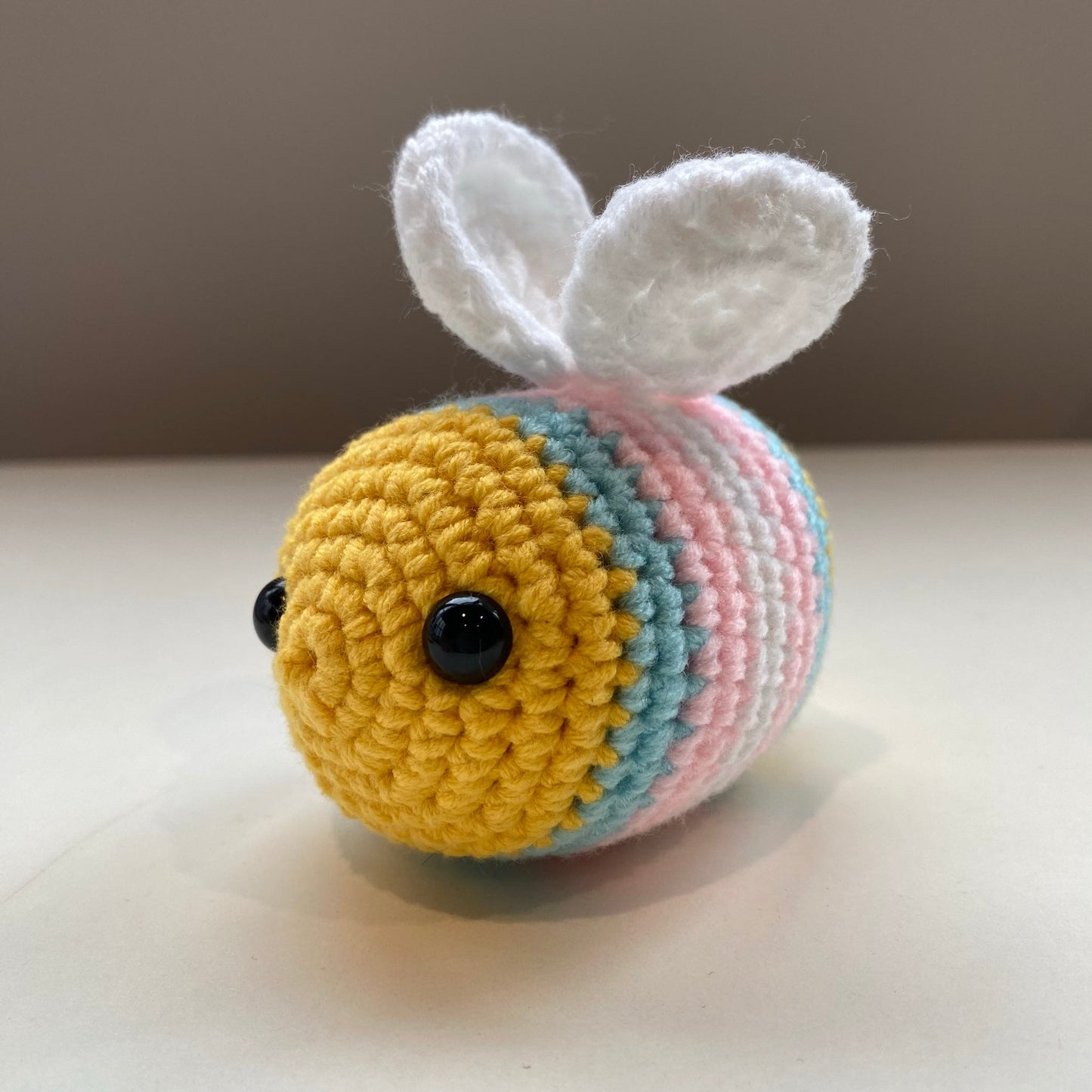 Crochet Pride Bees